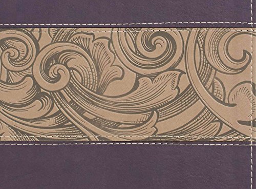 Holman Study Bible: NKJV Edition, Eggplant/Tan LeatherTouch - Thumbnail 5