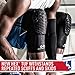 McDavid Pair Teflx Leg Sleeves, Black, Large