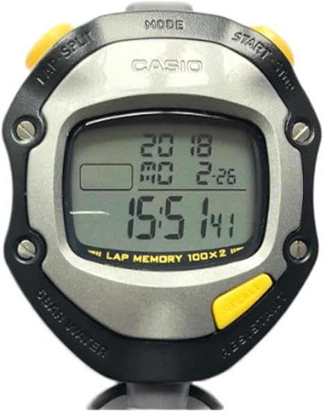 Amazon Co Jp スポーツストップウォッチタイマーセグメントメモリデジタルストップウォッチカウントダウンタイマーペースモード12 24時間クロック3ラインディスプレイ ホーム キッチン