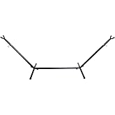 Elevon Hammock Stand, Heavy Duty Adjustable Steel Hammock, 9-Foot, 450-Pound Capacity, Weather Resistant and Easy to Assemble