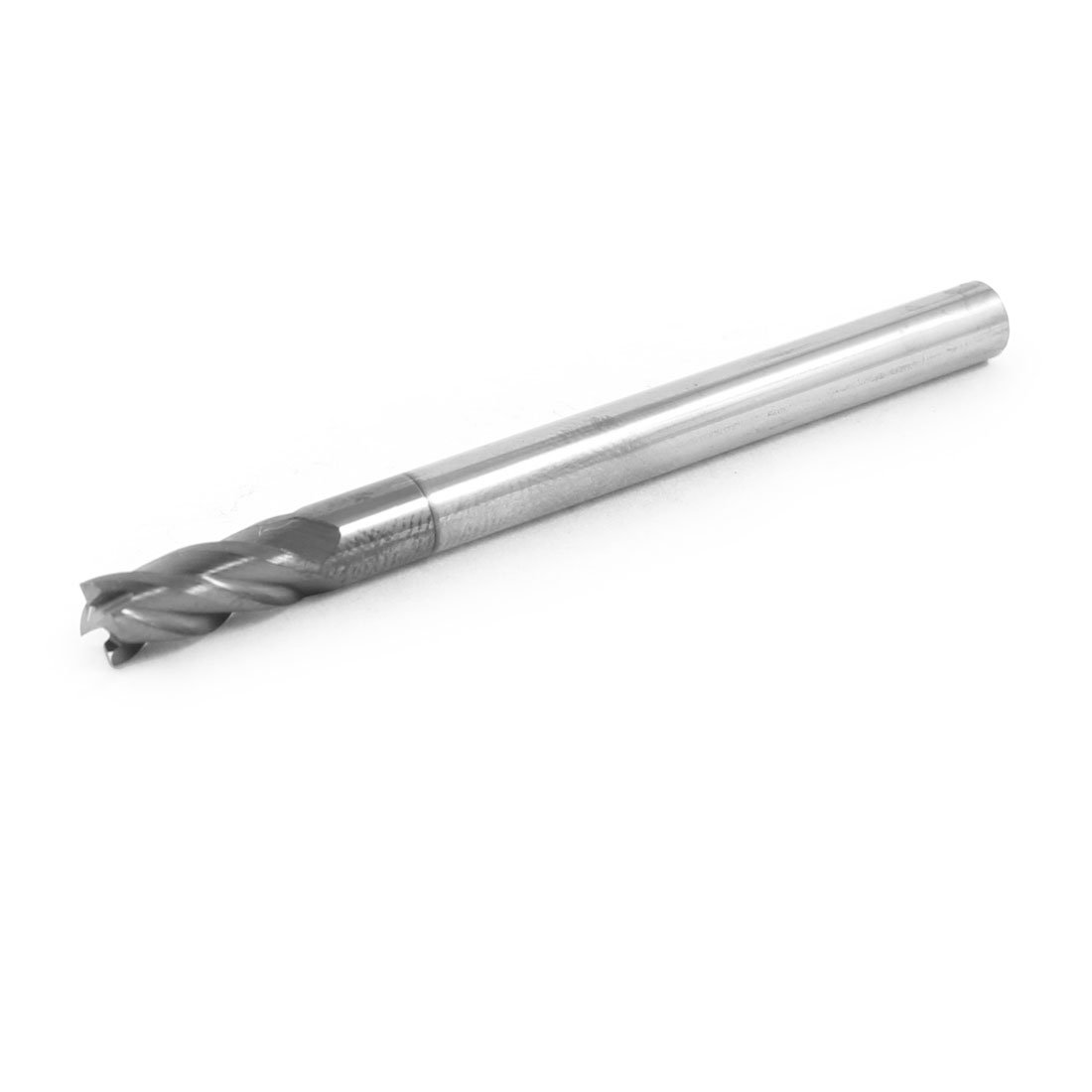 Sourcingmap Hardware Milling Cutter 4mm Cutting Diameter 4 Flutes Tungsten Carbide End Mill