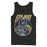 Star Wars Boba Fett Blaster Mens Graphic Tank Top