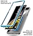 Galaxy Note 9 Rugged Case, Poetic Revolution [360 Degree Protection] [Kick-Stand] Full-Body Rugged Heavy Duty Case with [Built-in-Screen Protector] for Samsung Galaxy Note 9 - Blue