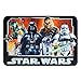 Gertmenian Disney Star Wars Indoor Area Rug - 3x5 Small, Non-Slip, Ideal for Children in Bedroom, Game Room, Classroom, Nursery or Play Area - Star Wars Movie Poster, 17285