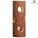 SunGrow Rabbit Pine Chew Log, 8 Inches, Raw Lumber, Molar Teeth Care Toy, Provides Physical and Psychological Benefits, Ideal for Hamster, Guinea Pig, Sussex, Lop and Chinchilla