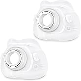 2 Packs Replacement Cushion for Airfit F40, Compatiable with Orignal Airfit F40 Frame, Replacement Full Face CPAP Mask Cushion, Soft & Durable, Cover Mouth