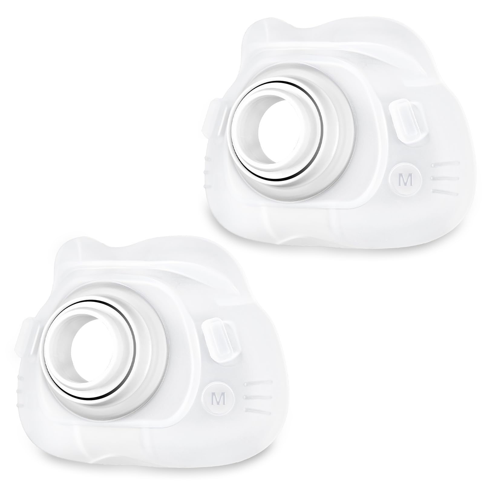 Photo 1 of 2 Packs Replacement Cushion for Airfit F40, Compatiable with Orignal Airfit F40 Frame, Replacement Full Face CPAP Mask Cushion, Soft & Durable, Cover Mouth