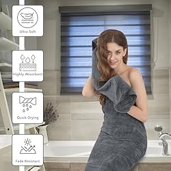Extra Large Bath Sheet Set of 4,Ultra Soft Fluffy