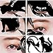 Benlet New 1 Pair Profession Eye Makeup and Eyeliner Stencil Template Shaper Liner & Shadow Combinations