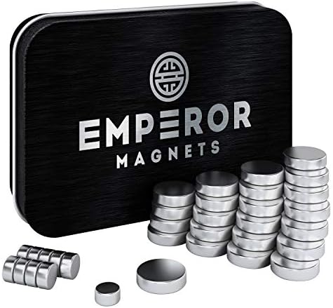 EMPEROR MAGNETS (30 Pck)– Super Strong Refrigerator Magnets | Powerful Fridge Magnets | Office Whiteboard Magnets | Cute Round Mini Magnets | HEAVY DUTY Dry Erase Board Magnet |20 Big+10 Small Magnets
