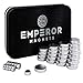 EMPEROR MAGNETS (30 Pck)– Super Strong Refrigerator Magnets | Powerful Fridge Magnets | Office Whiteboard Magnets | Cute Round Mini Magnets | HEAVY DUTY Dry Erase Board Magnet |20 Big+10 Small Magnets