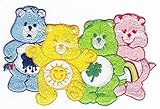 Embroidered Applique Iron / Sew on Patch Care Bear, Several models to choose (4 Bears)