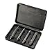 Damaged Screw Extractor Set of 4 | Screw Remover and Extractor Set | Includes a Free Plastic Organizer and Instructional Video