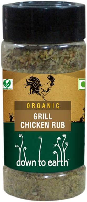 Down to Earth Grill Chicken Rub, 70 g