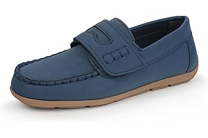 Hawkwell Kids Boys Loafers School Casual Boat Shoes(Toddler/Little Kid)