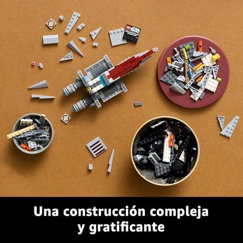 LEGO Star Wars 75404 Acclamator Class Assault Ship - Presente para os pais fãs de Attack of the Clones - Adult Starship Build Model - Home Decor