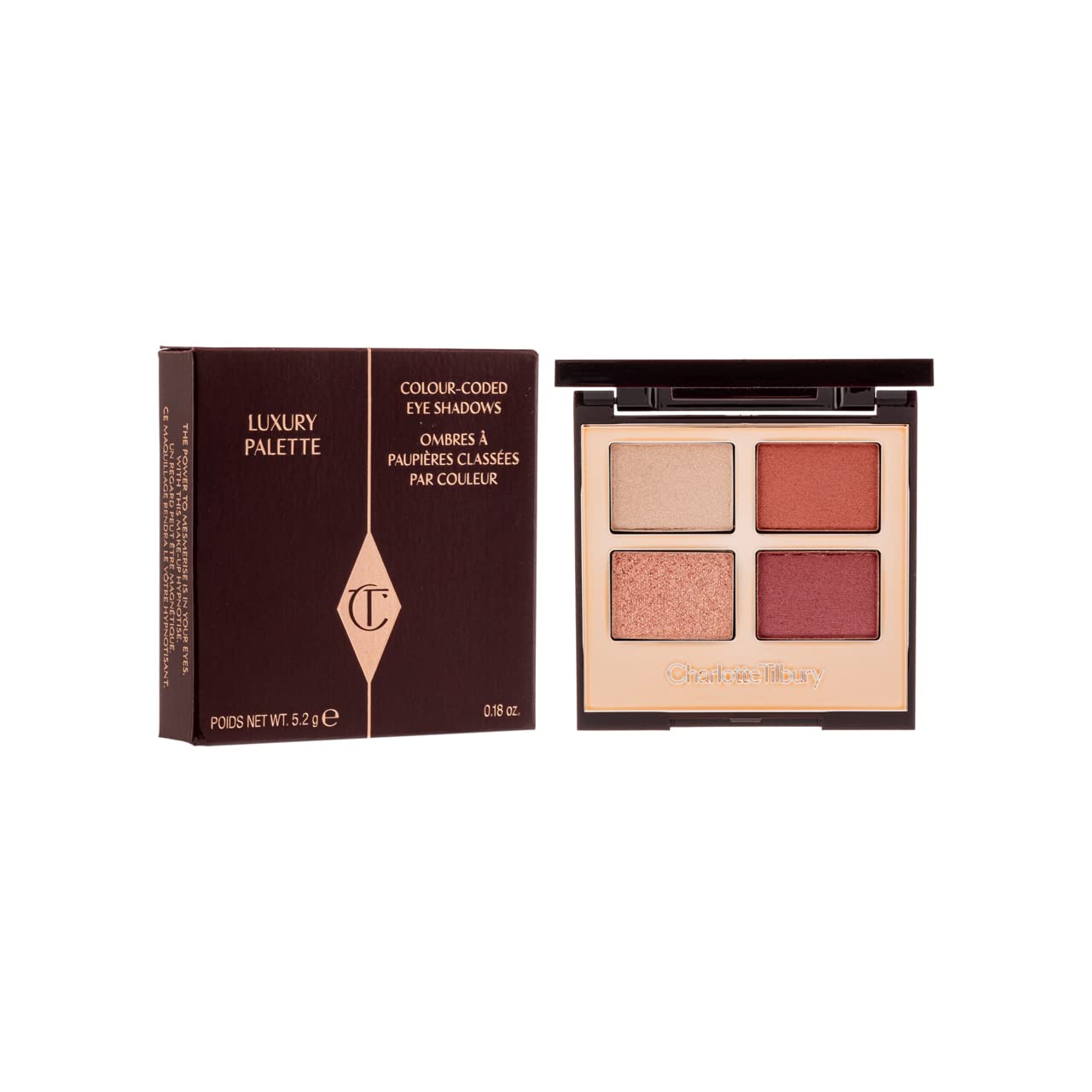 Charlotte Tilbury Colour-Coded Eye Shadows Luxury Palette (Walk of No Shame)