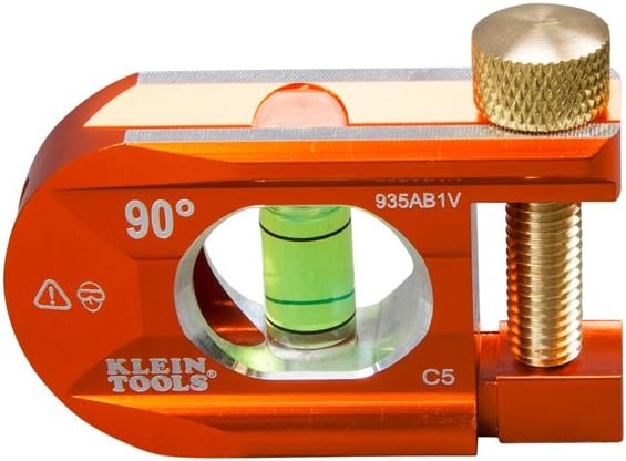 Offset Conduit Bending Level, 1 Vial, ACCU-BEND Precise 90-Degree Bends Klein Tools 935AB1V