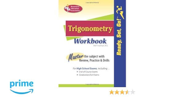 Trigonometry Workbook Mathematics Learning And Practice - 