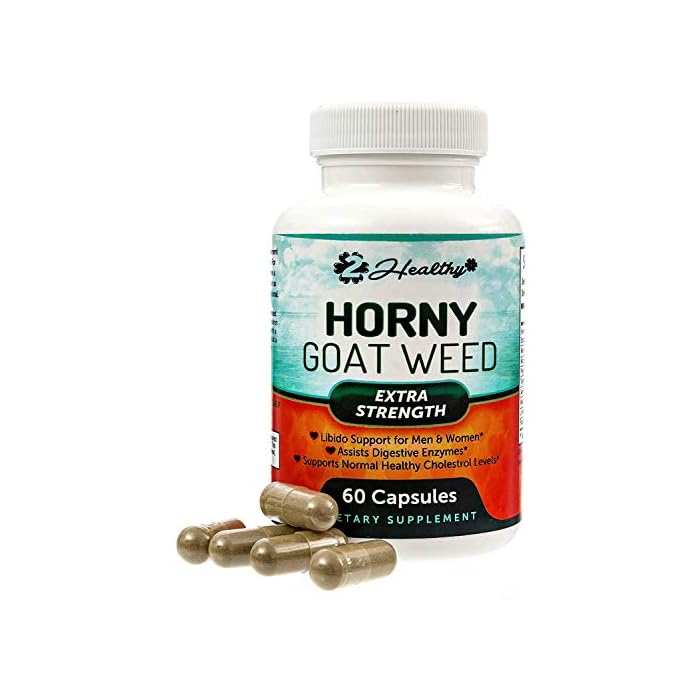 Buy Powerful Horny Goat Weed Extract Libido Booster with Maca & Panax