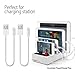 Avantree [Apple MFi Certified 2 Pack iPhone Cable Short, Apple Lightning Cable 1ft for iPhone X, 8, 7, 6s, 6, 6 Plus, 5 iPod iPad, High Speed Data Sync and Charge Cable - White