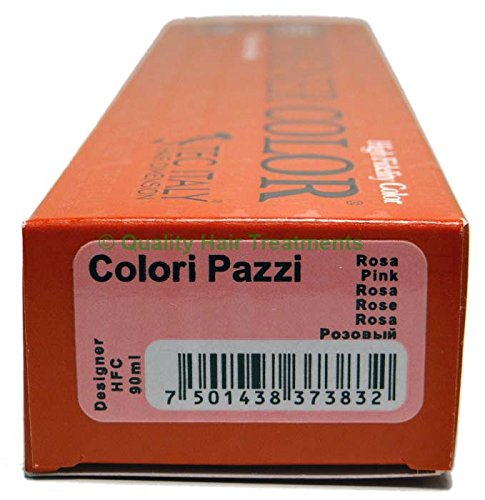 Tec Italy Designer Color, Colori Pazzi Pink Haircolor 3 oz