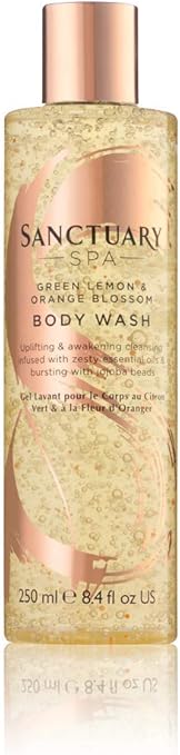 Sanctuary Spa Shower Gel, Green Lemon and Orange Blossom Body Wash, 250 ...