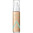 Almay Clear Complexion Makeup, Matte Finish Liquid Foundation with Salicylic Acid, Hypoallergenic, Cruelty Free-Fragrance Free, Dermatologist Tested, 510 Natural Ochre, 1.0 oz