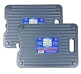 Cooler Shock 2Pk Lg 18-Degree F. Hard Packs -No Ice Required -Tough Innovative Pack Designed with a Ribbed Surface Area to Get Cold Fast. C.S. Brand Packs Have Over 4,000 Reviews Averaging 4.6 Stars