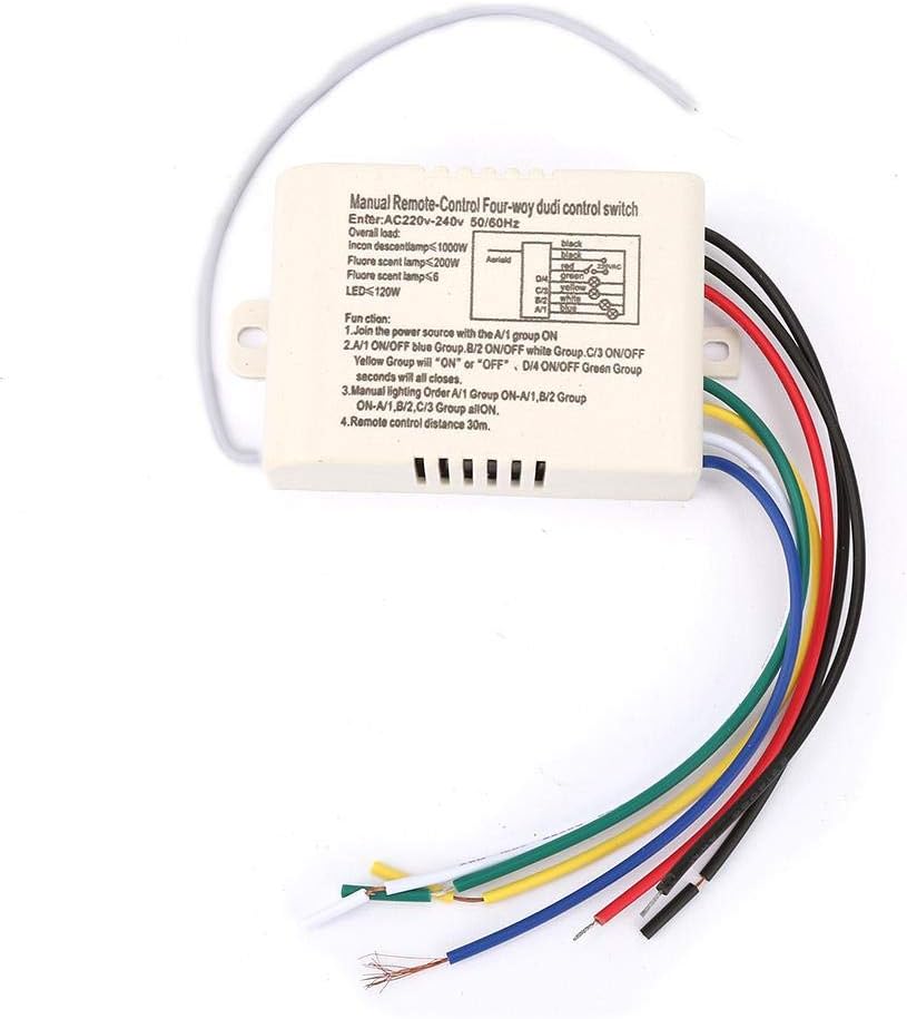 Digital Remote Control Switches, Wireless Remote Wall Light Switch - Image 4