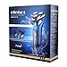 ELEHOT Electric Shaver Razor Wet & Dry 3 in 1 Waterproof Rotary Floating Heads -Blue