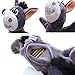 Wenasi 1 Pcs Talking and Walking Donkey Plush Toy Repeats What You Say Electronic Animal Toy for Kids (Grey)