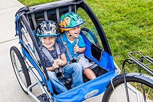 instep rocket double bike trailer