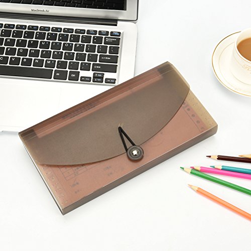 13 Pocket Expanding Check Bill File Folder Accordion File Folder for Coupons Receipts Invoices Checks