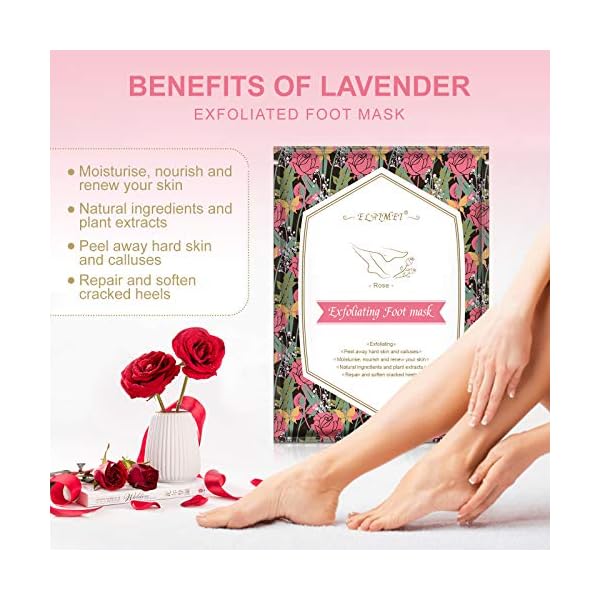 3-Pack-Foot-Peel-Mask-Foot-Peel-Mask-for-hard-skin-Remove-callus-peel-and-dead-skin-foot-mask-Foot-remover-membrane-suit-foot-peeling-mask-Peeling-Care-Rose 3 Pack Foot Peel Mask, Foot Peel Mask for hard skin, Remove callus peel and dead skin foot mask, Foot remover membrane…