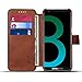 INFLATION Samsung Galaxy S8 Plus Leather Wallet Phone Case with 2 ID Credit Card Slot Holder Flip Cover Stand