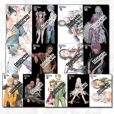 Deadman Wonderland Volume 1-13 Jinsei Kataoka Collection 13 Books Bundle