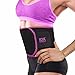 Perfotek Waist Trimmer Belt, Slimmer Kit, Sweat Wrap, Stomach Slimmer, Low Back and Lumbar Support with Sauna Suit Effect, Best Abdominal Trainer