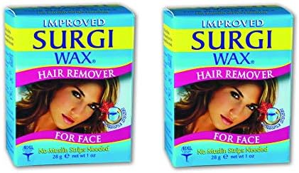 Surgi Facial Hair Removal Wax Twin Pack 35g each