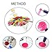 Quilling Tool, 6 Pcs Paper Flower Quilling Tools and Supplies, Assorted Sizes Rolling Curling Quilling Needle Pen for Art Craft DIY Paper Card Making Project