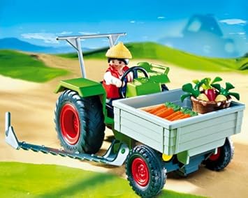 PLAYMOBIL® 4497 - Ladetraktor mit Mähbalken