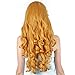 Women's Long Curls Cosplay Wig for Sleeping Beauty Aurora Princess 27 Inch
