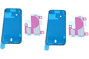 2 pcs Battery Adhesive Double Glue Tape and 2 pcs LCD Screen Bezel Frame Adhesive Repair Replacement Part for iPhone 14 Pro M