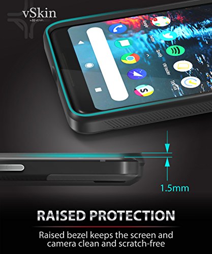 image for Google Pixel 2 XL Case, Vena [vSkin] Credit Card Slot Holder [Carbon F