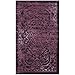 Maples Rugs Pelham Transitional Area Rugs - Made in USA - Washable, Non Slip, Indoor Carpet for Entryway, Foyer, Kitchen, and Bathroom, 1'8 x 2'10, Wineberry