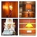 LAKES E12 LED Bulb Dimmable, 4W 2700K Soft White 350LM, 40W Equivalent LED Candelabra Bulbs, C35 Clear Glass Torpedo Shape Bullet Top, 360° Beam Angle, 6-Pack