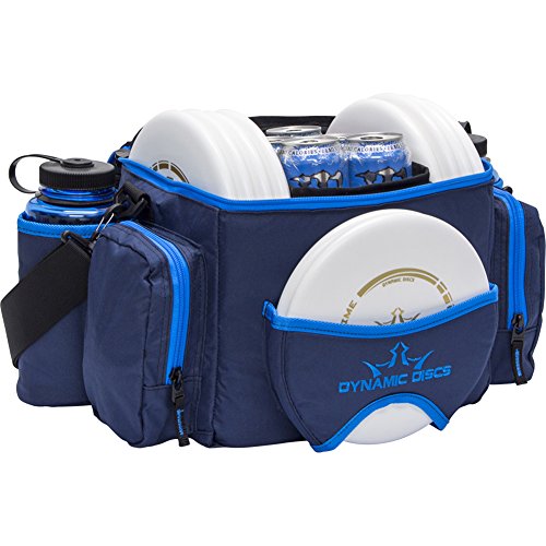 Dynamic Discs Soldier Cooler Disc Golf Bag - Insulated Cooler Compartment - Adjustable Shoulder Strap - 2 Drink Holders & Pockets