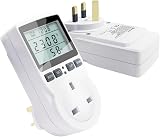 KETOTEK Power Meter Plug Energy Monitor 11 Modes LCD Display KWH Amp Volt view 6