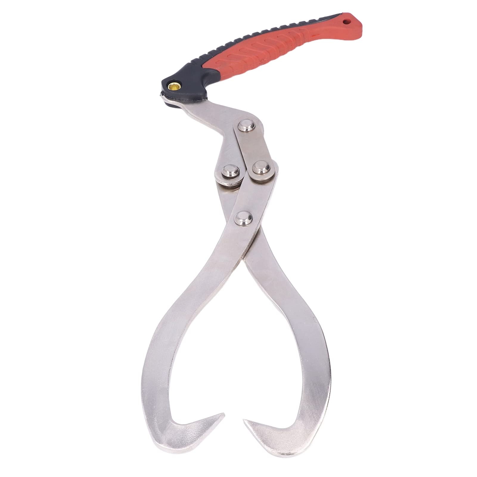 Log Tongs Heavy Duty, 12 inch Log Carrier Tongs with Non-Slip Handle, for Lumber Lifting and Dragging