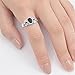 CHOOSE YOUR COLOR Sterling Silver Oval Ring